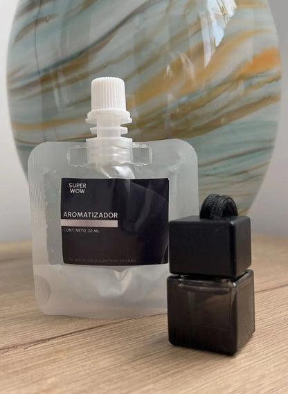 PACK COLGANTE + SPRAY 30ML PARA AUTO