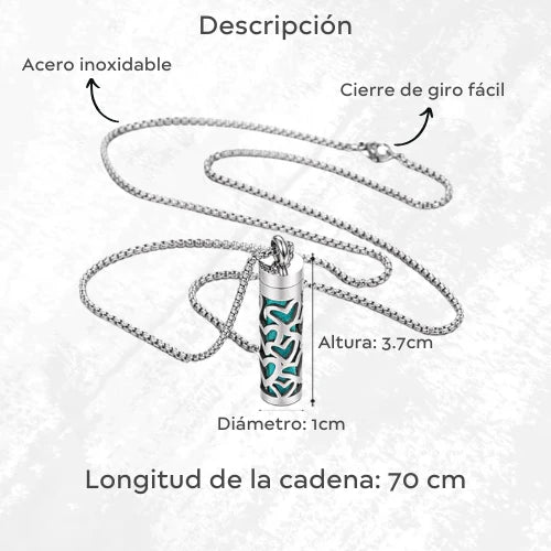 COLLAR Y PULSERA AROMATERAPIA
