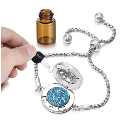 COLLAR Y PULSERA AROMATERAPIA