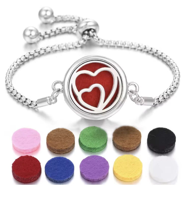 COLLAR Y PULSERA AROMATERAPIA